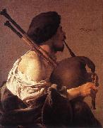 TERBRUGGHEN, Hendrick Bagpipe Player st oil on canvas